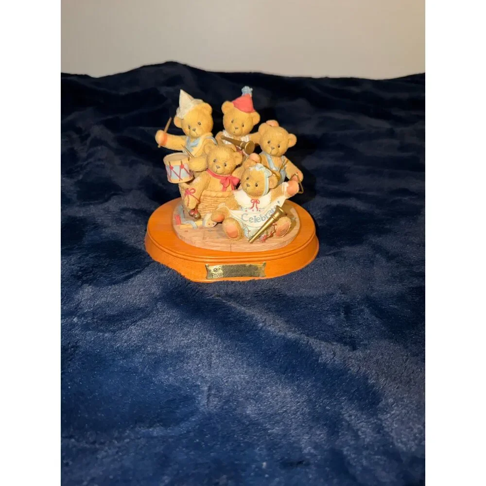 Vintage 1996 Cherished Teddies Celebrating Five Cherished Years #205354